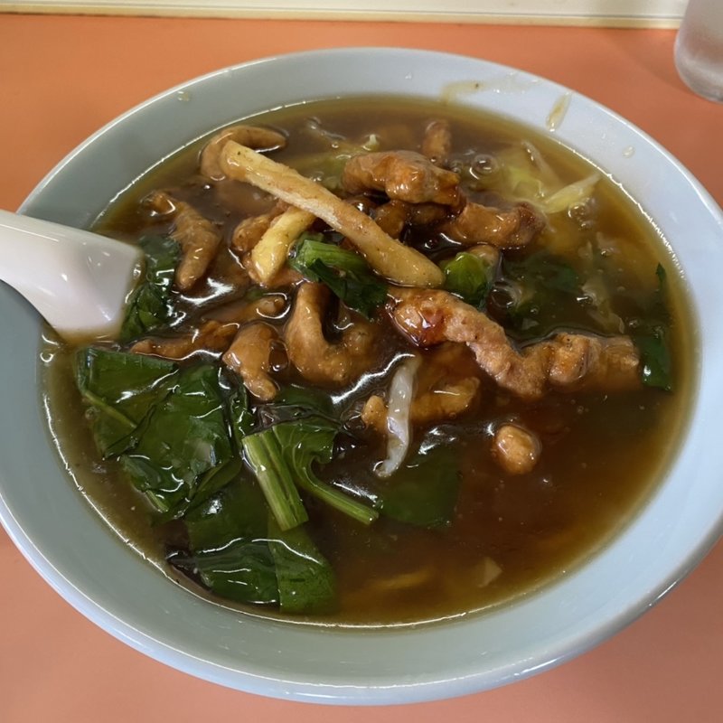 細切肉そば(中華料理　珉珉)