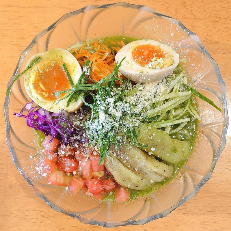 バジル冷やし(ラーメン ABE's)