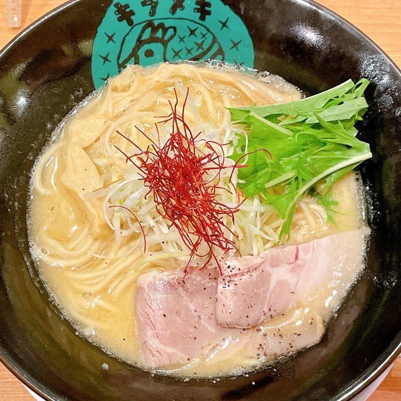 鶏白湯ラーメン味噌 味噌のキラメキ 並(コムギノキラメキ)