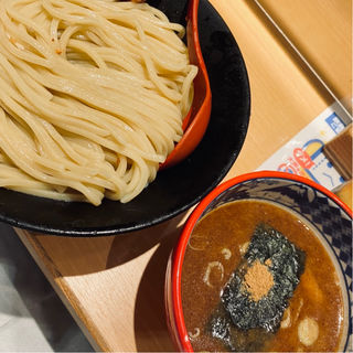 つけ麺セットメニュー唐揚げ(三田製麺所 梅田店 )