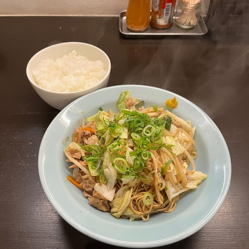 中華風焼きそば(限定)(博多とんこつ 豚の足跡)