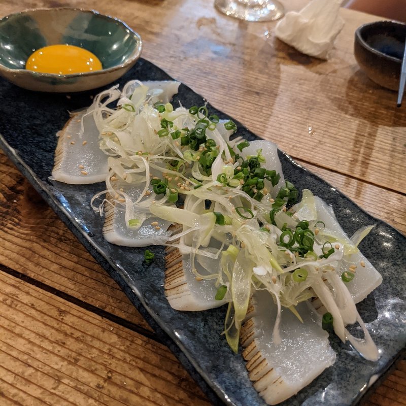 セーイカの黄身醤油漬け(一隼)