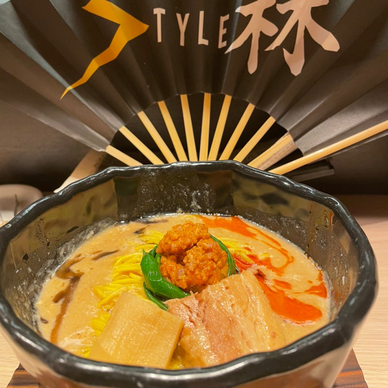 肉味噌と野菜の辛味噌らーめん(創作らーめん style林)