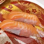 広島サーモン(すし辰 ekie店)