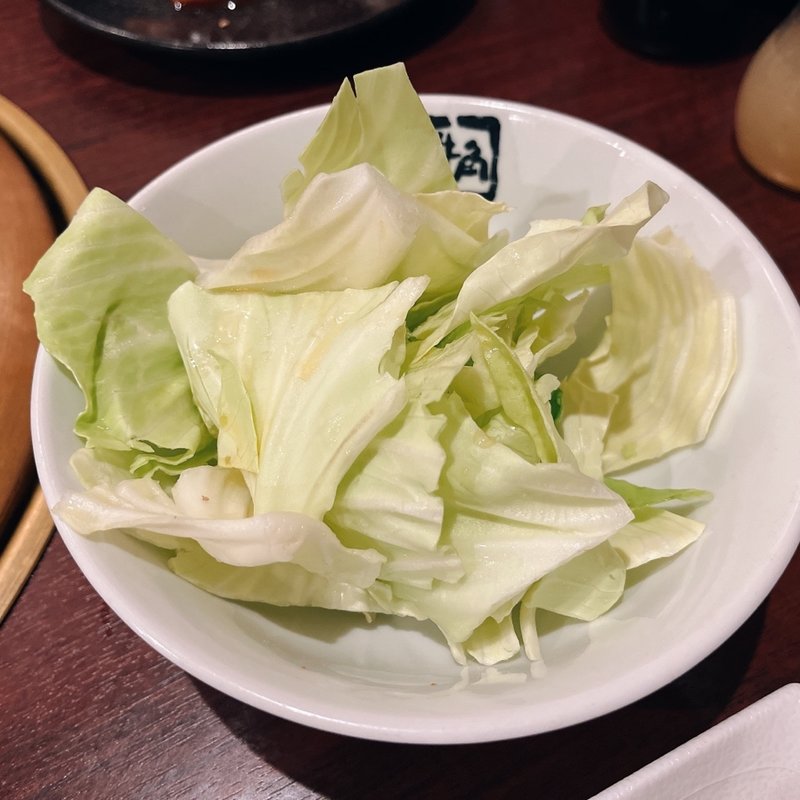 やみつき塩キャベツ(牛角 樽町店 )