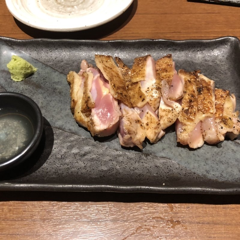丹波地鶏のたたき(鳥半 本店 )