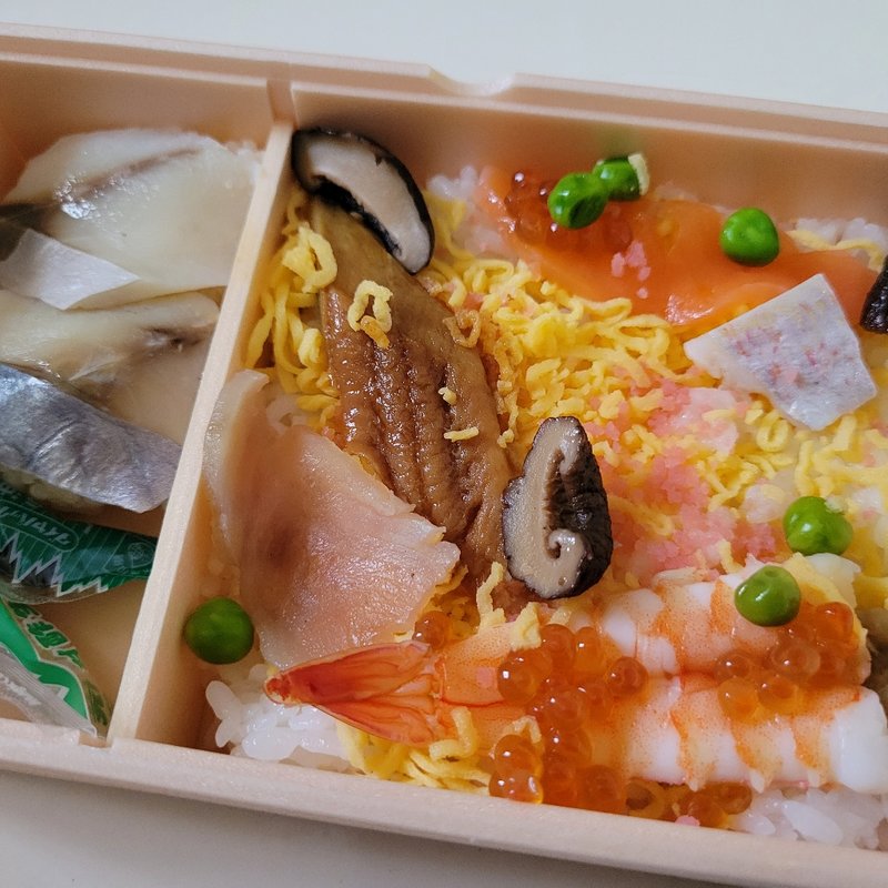 あじさいちらし(湘南鎌倉 大船軒 鎌倉ホーム売店)