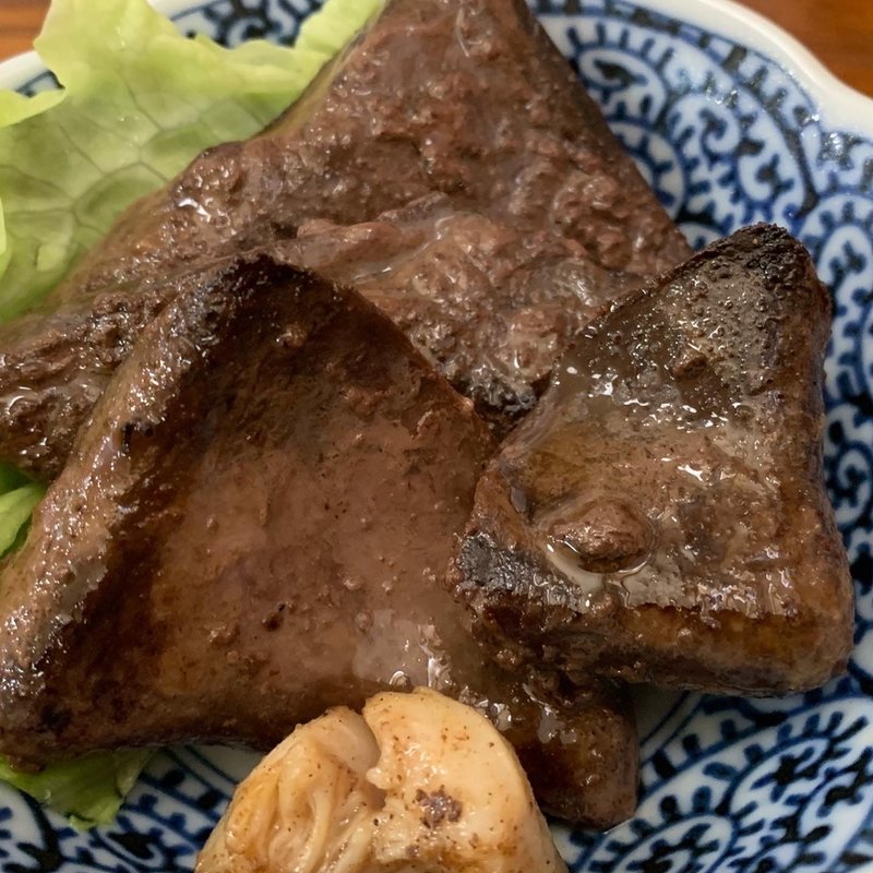 マグロキモ焼き(魚喰いの大間んぞく )