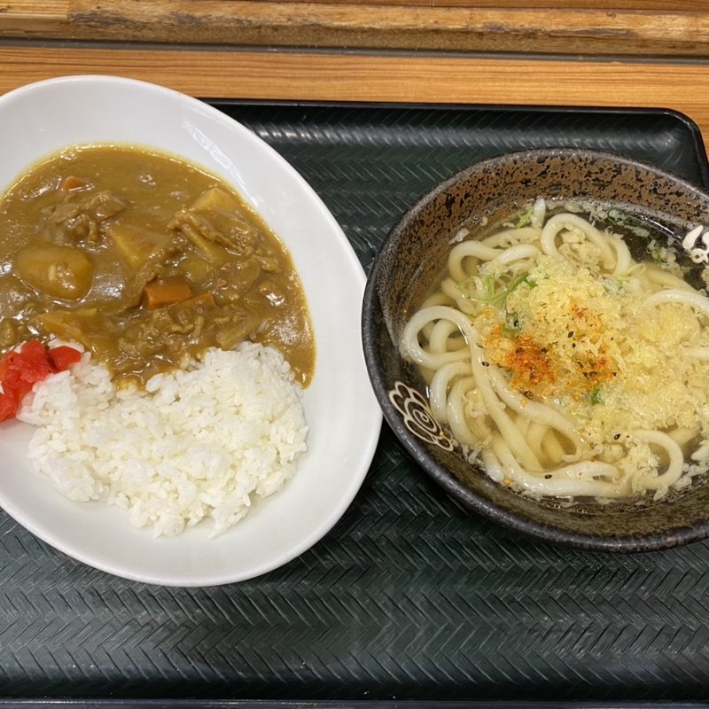 カレーセット(はなまるうどん イオン佐野新都市店 )
