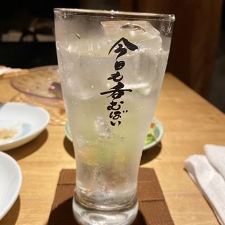 日本酒ハイボール(磯ぎよし　天神店)