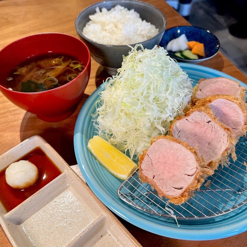 ヒレカツ定食(米とひなた)