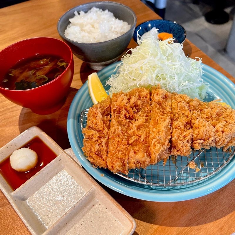 上ロースカツ定食(米とひなた)