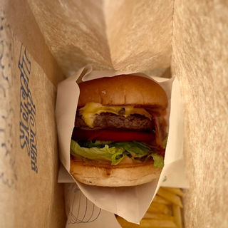 Blue Mets Bacon Burger(BLUE METS Hamburger Shop)