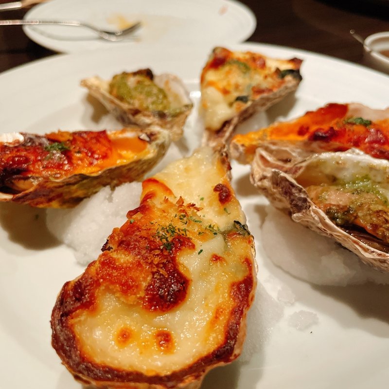 牡蠣のグラタン焼き(マイモン （MAIMON）)