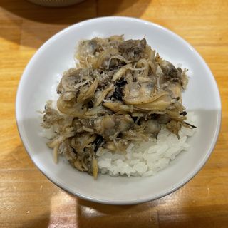 貝のしぐれ煮ご飯(小)(貝だし麺　きた田)