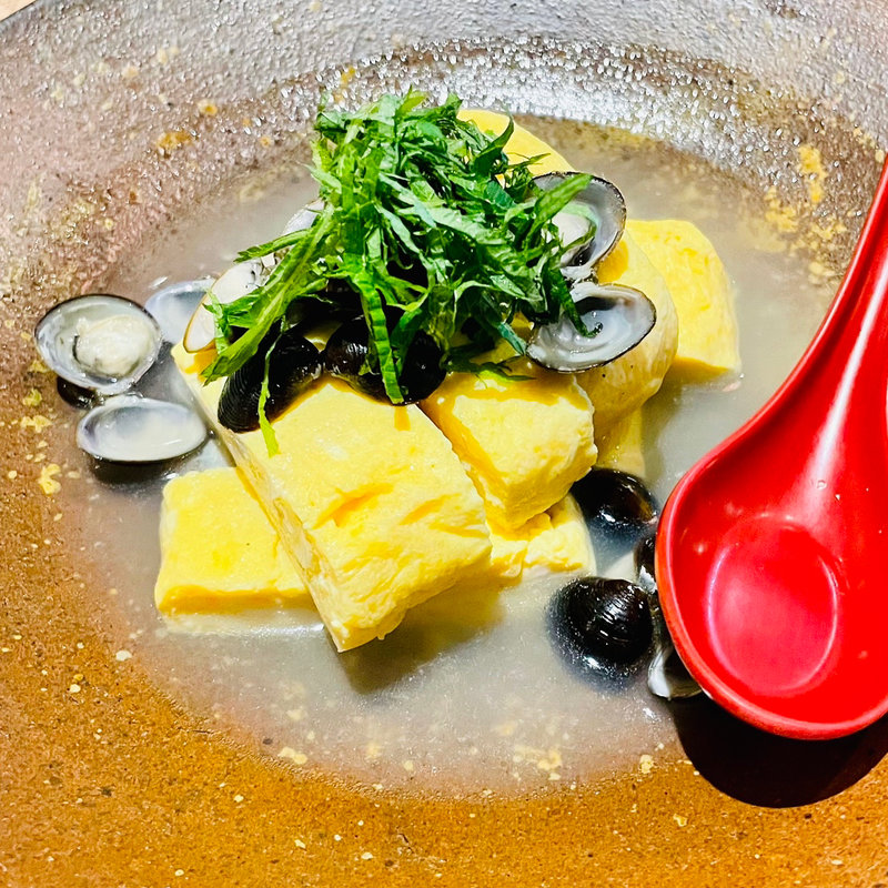 しじみの出汁巻き玉子(郷土酒肴　あおもり屋)