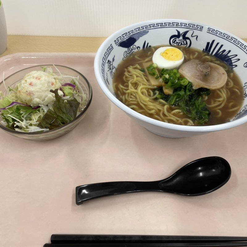 マー油香る醤油ラーメン(明治大学 生田学生食堂 )