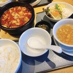 石焼陳麻婆豆腐定食(喜神菜館 河内長野店)