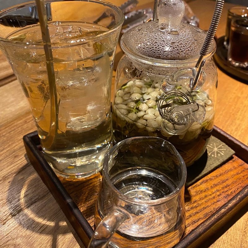 茉莉花ハイ(黒猫夜 銀座店)