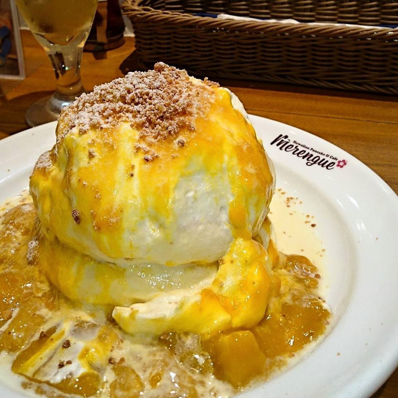 マンゴーパンケーキ(Hawaiian Cafe＆Restaurant Merengue みなとみらい店)