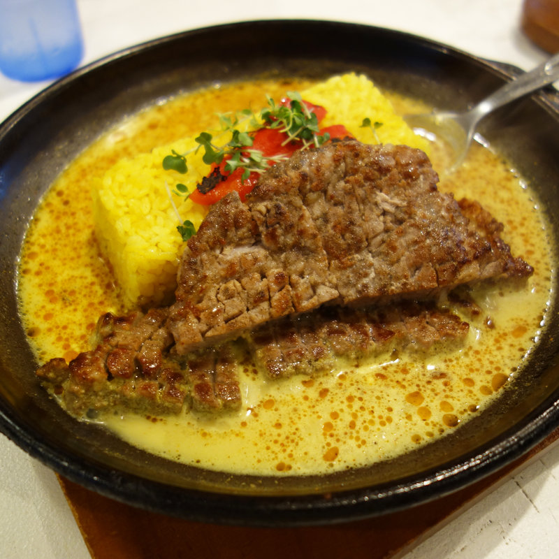 豚肩ロースステーキカレー(R スリランカ)