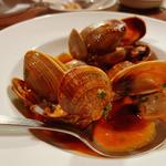 ムール貝とアサリの蒸し煮～バジル風味～(ビストロ　アリゴ )