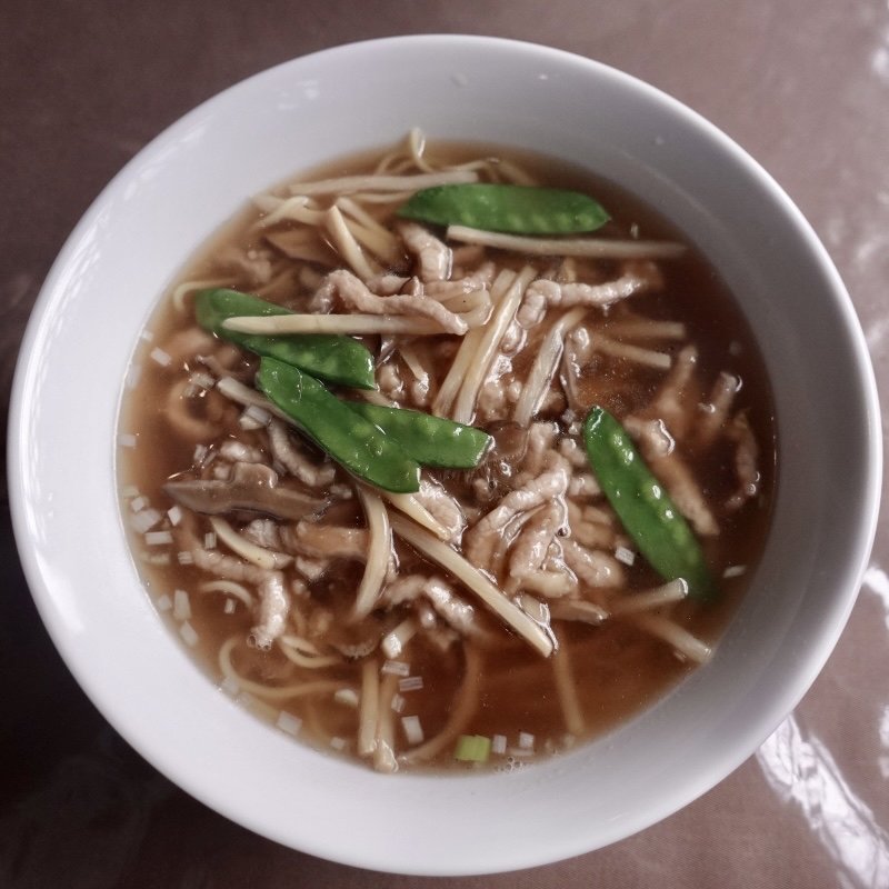 豚肉つゆそば(中国料理 榮林)