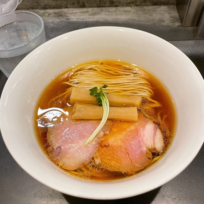 鶏ラーメン(らぁ麺やまぐち)