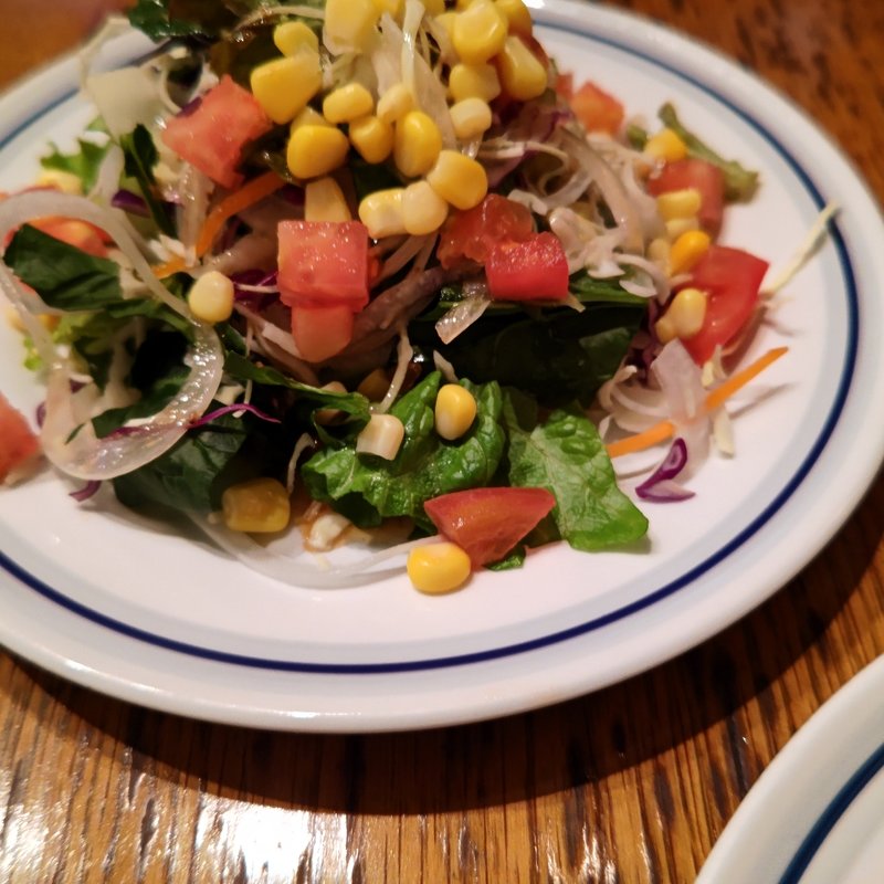 スープサラダセット(関谷スパゲティ )