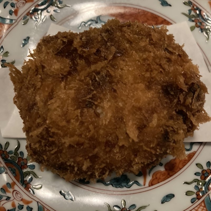 金目鯛とふきのコロッケ(酒房蛮殻)