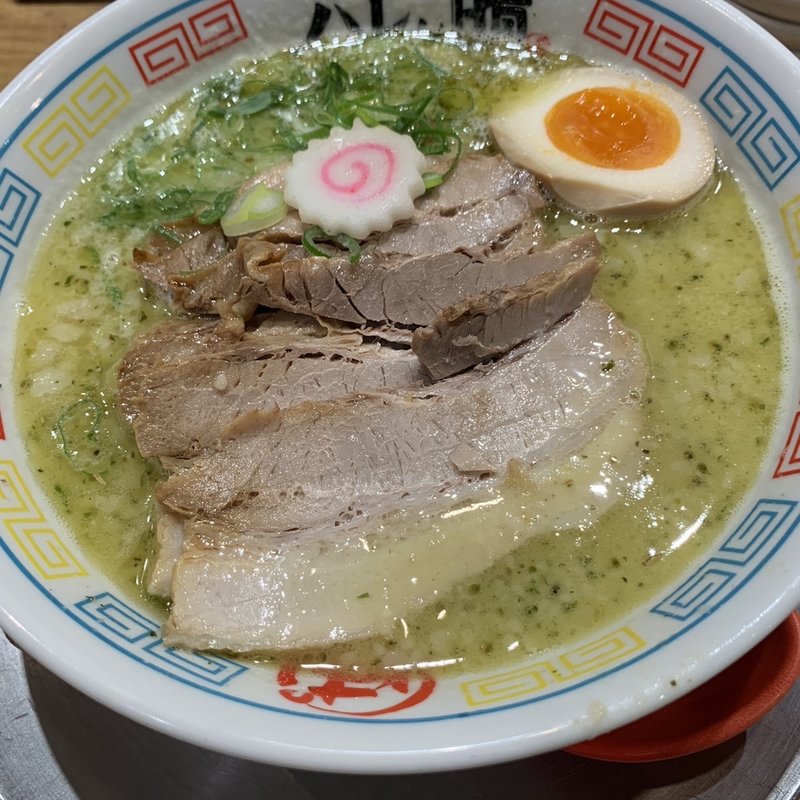熟鶏白湯らーめん緑(ハレノチ晴)