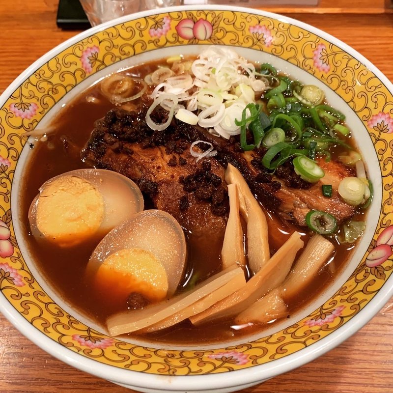 牛バラらーめん(紅虎軒 心斎橋店)