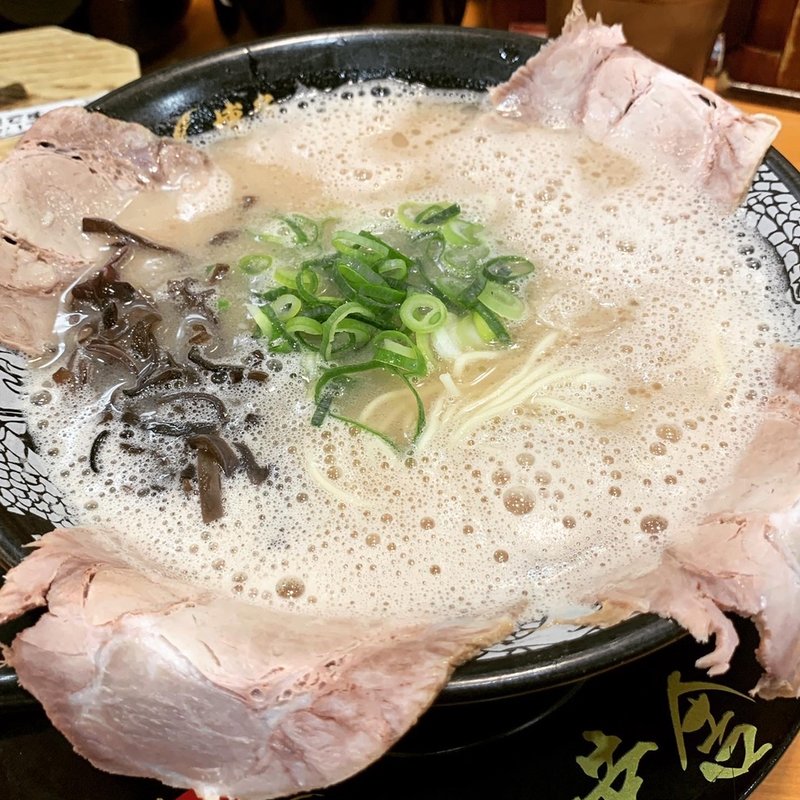 チャーシューめん(博多一幸舎 エキマルシェ大阪店)