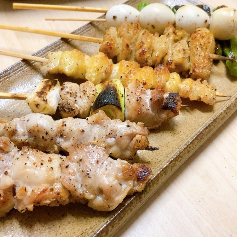 串焼き7本セット（塩）(本陣串や 広島八丁堀店 )