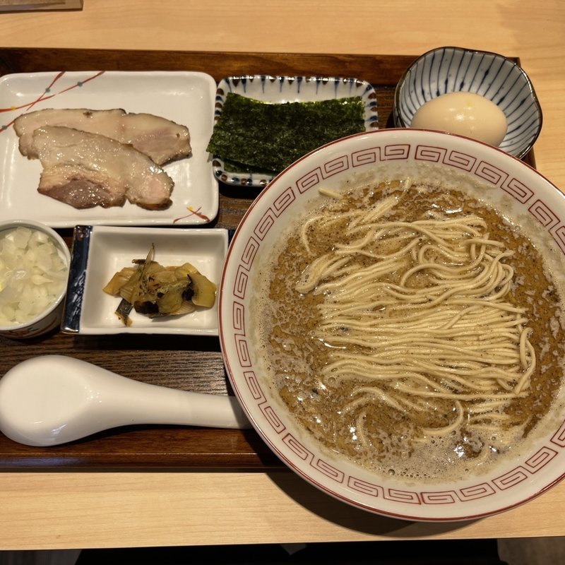 鯖そば(炭火焼濃厚中華そば 宝雲道)