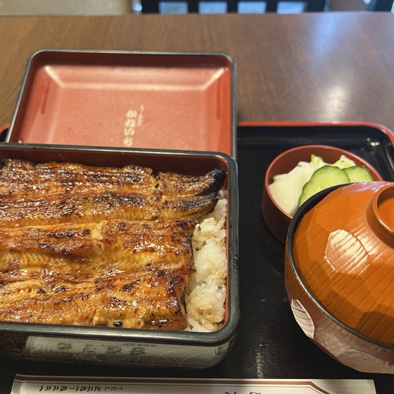 上　うな重(うなぎかねいち)