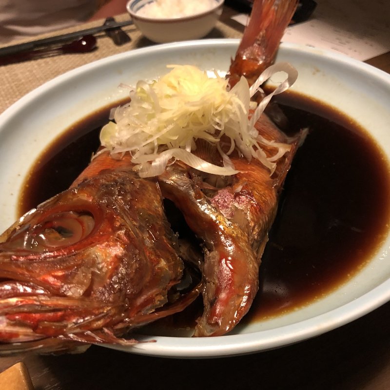 金目の煮付け(熱川プリンスホテル )