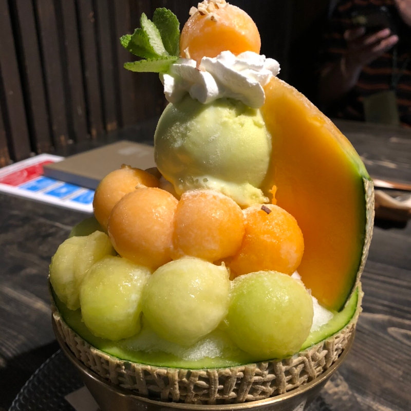 メロンのパッピンス(cafe ことだま （カフェコトダマ）)