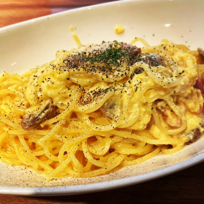 濃厚カルボナーラ(VIDYA CAFE)