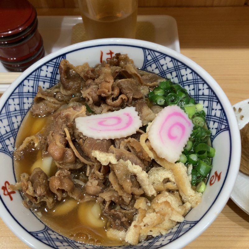 肉うどん(はるやうどん)