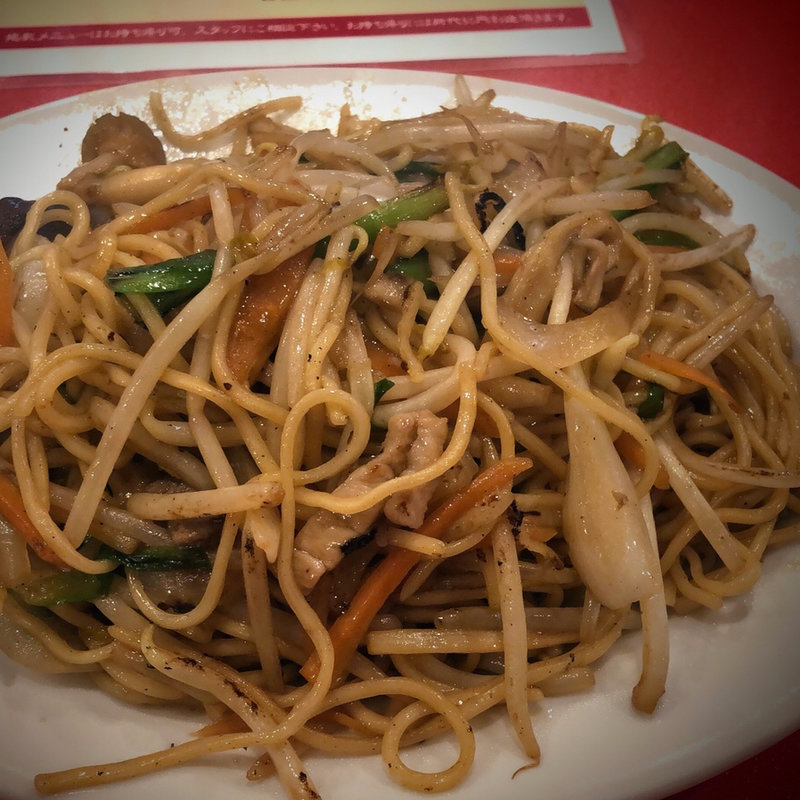 焼きそば(台湾料理 味仙 大阪マルビル店)