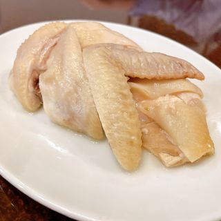 蒸し鶏の冷菜(錦福 香港美食)