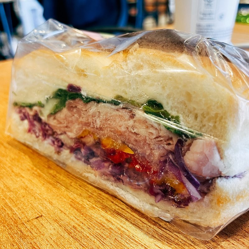 ショルダーハム&5種の野菜サンドイッチ(スターバックスコーヒー お茶の水村田ビル店)