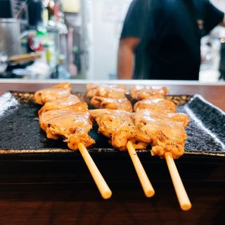 ハツ(炭焼 焼鳥 ひのてつ 神保町店)