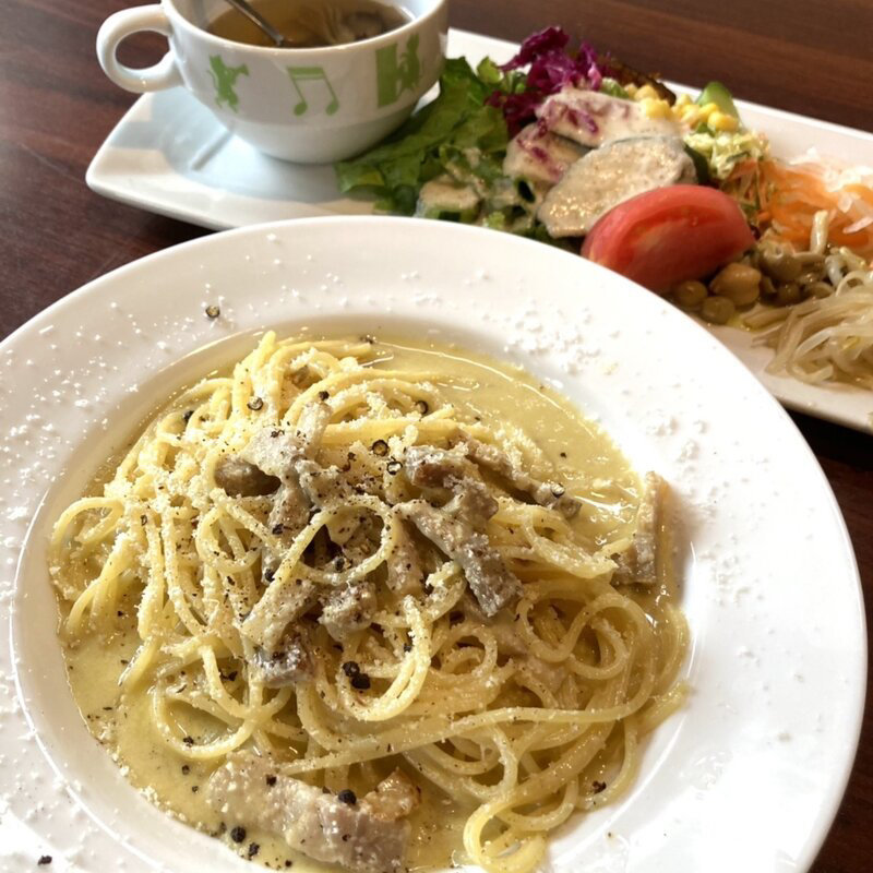 チーズクリームのカルボナーラ(BISTRO WAKU2 （びすとろ わくわく）)