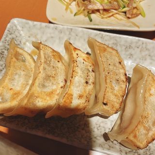 明太チーズ餃子(中華料理 紅燈記)