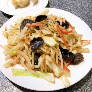 野菜炒め 元祖餃子セット(神田餃子屋 本店 （カンダギョウザヤ）)