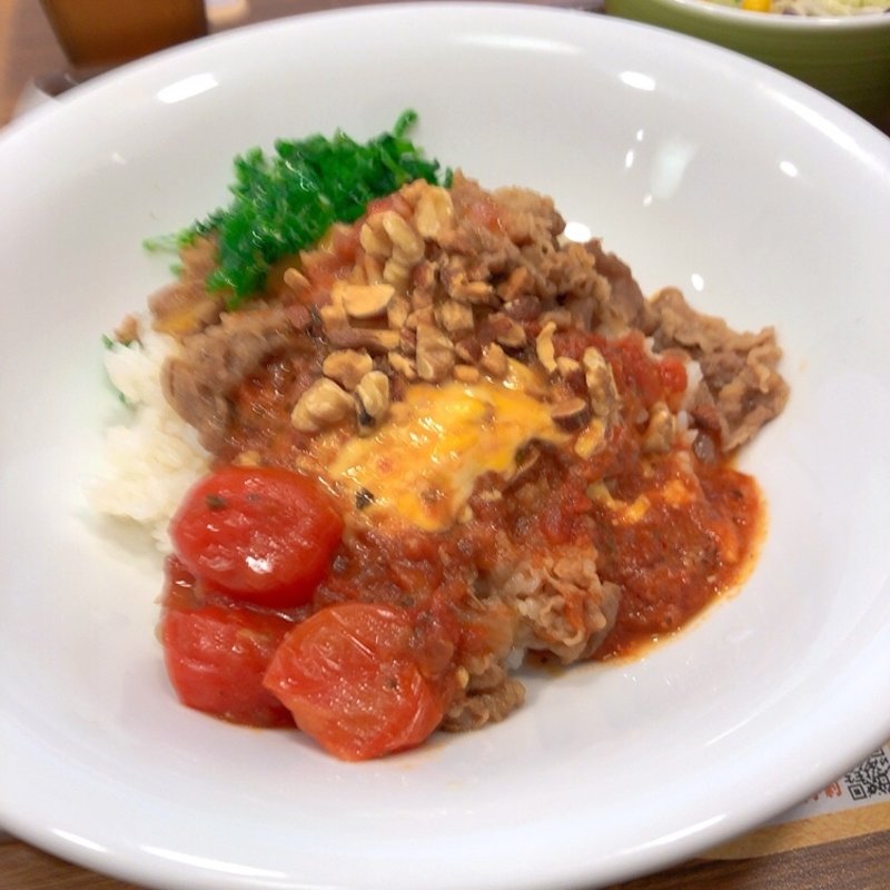 スパイシートマチ牛丼(すき家 東陽四丁目店 )