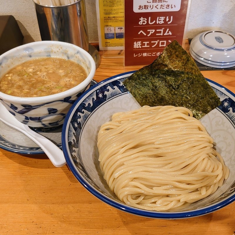 つけ麺＋中盛(龍神麺 )