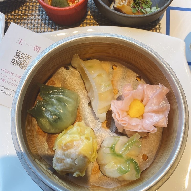 チャイニーズアフタヌーンティー(中国料理「王朝」)